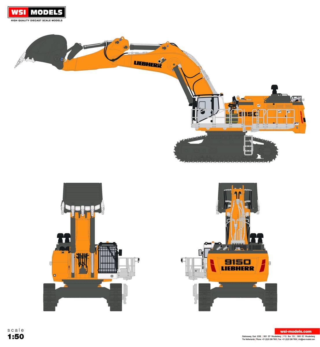 Liebherr R9150 B; Premium Line | BOW-Modellhandel